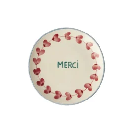 Plato Postre "Merci"