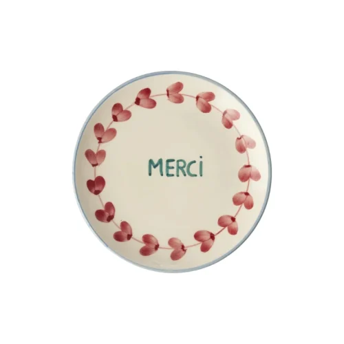 Plato Postre "Merci"