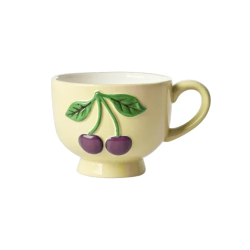 Taza Cerezas Crema