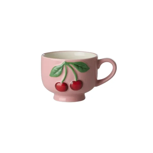 Taza Cerezas Rosa