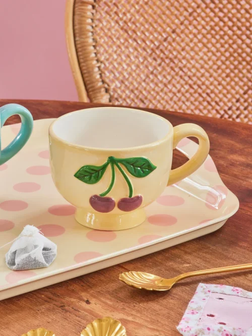 Taza Cerezas Crema - Imagen 2