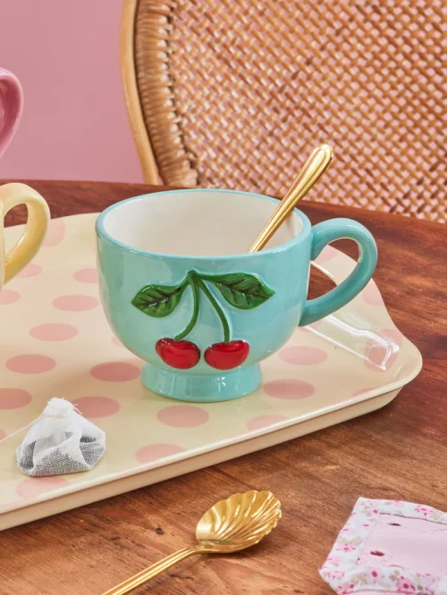 Taza Cerezas Menta - Imagen 2