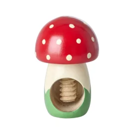 Cascanueces de Madera – Champiñón Rojo