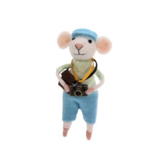 Ratón Turista c/Cámara