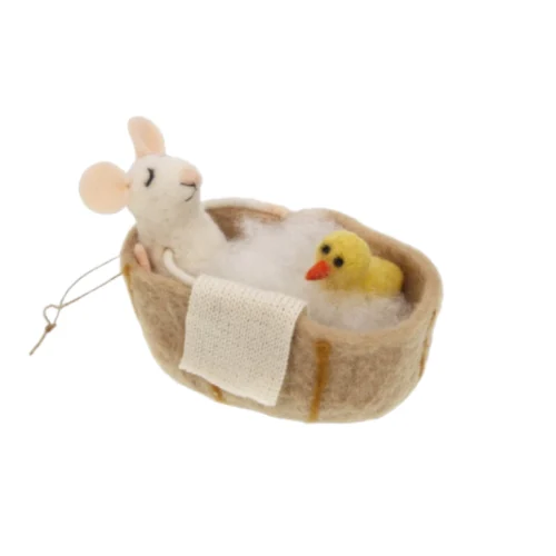 Ratón en Bañera c/Patito