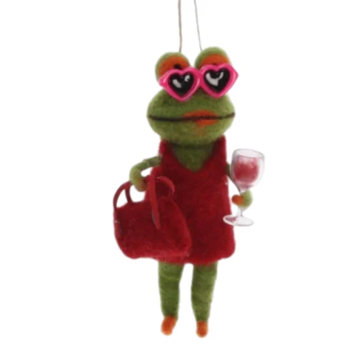 Rana c/Gafas Rosa