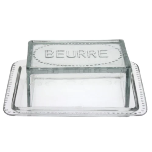 Mantequillero “Beurre” Rectangular – Vidrio