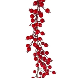 Guirnalda de Bayas Rojas – 120 cm
