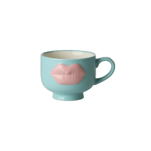 Taza Labios Rojos Menta