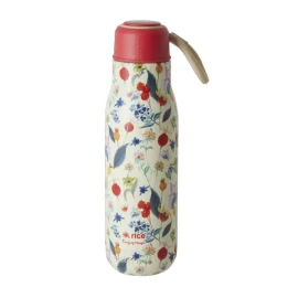 Botella de Acero "Winter Rosebuds"