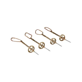 Set de 4 Pinchos “Bâtons de Ski”